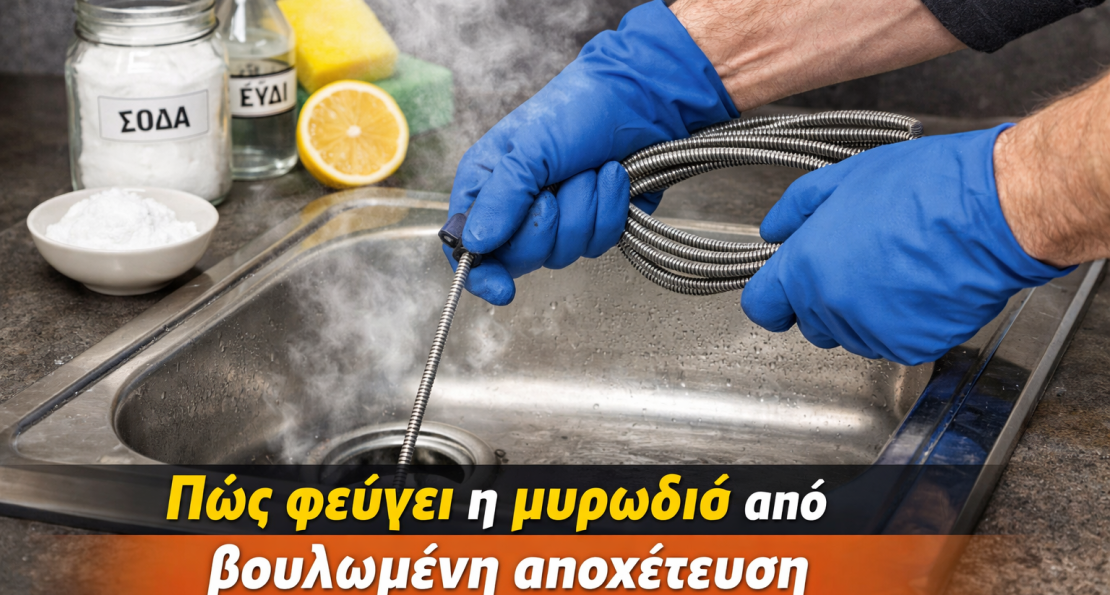 Πώς Φεύγει η Μυρωδιά από Βουλωμένη Αποχέτευση: Οδηγός για Εύκολη και Ασφαλή Λύση