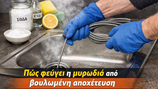 Πώς Φεύγει η Μυρωδιά από Βουλωμένη Αποχέτευση: Οδηγός για Εύκολη και Ασφαλή Λύση